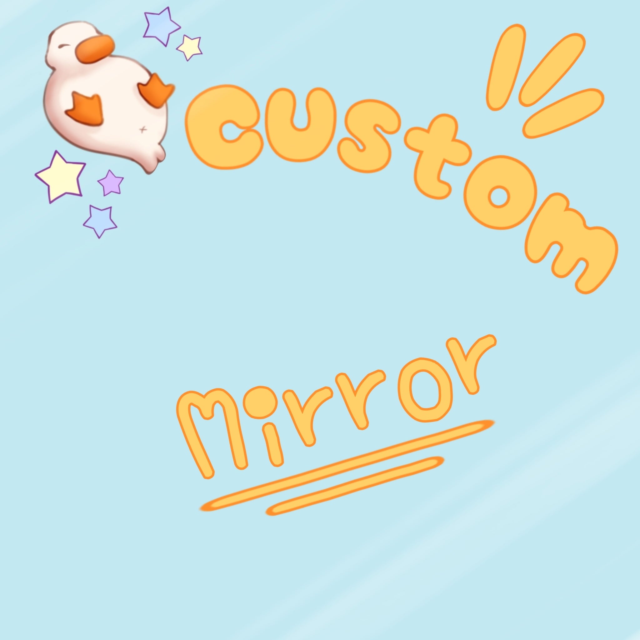 Custom Beaded Mirror