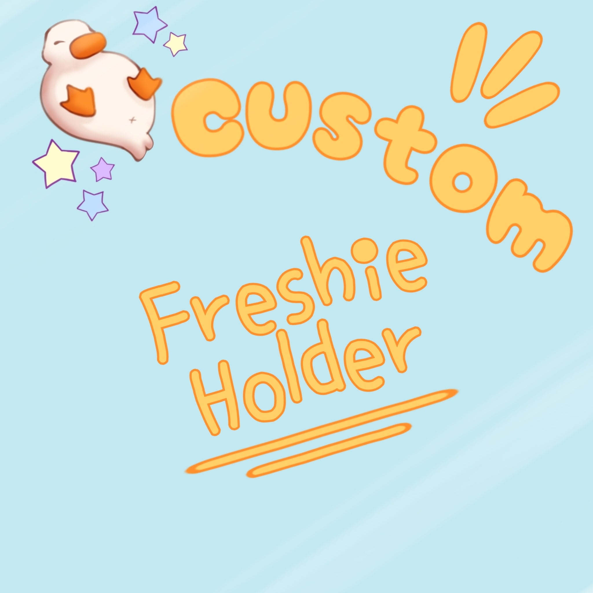 Custom Freshie Holder Car Charm