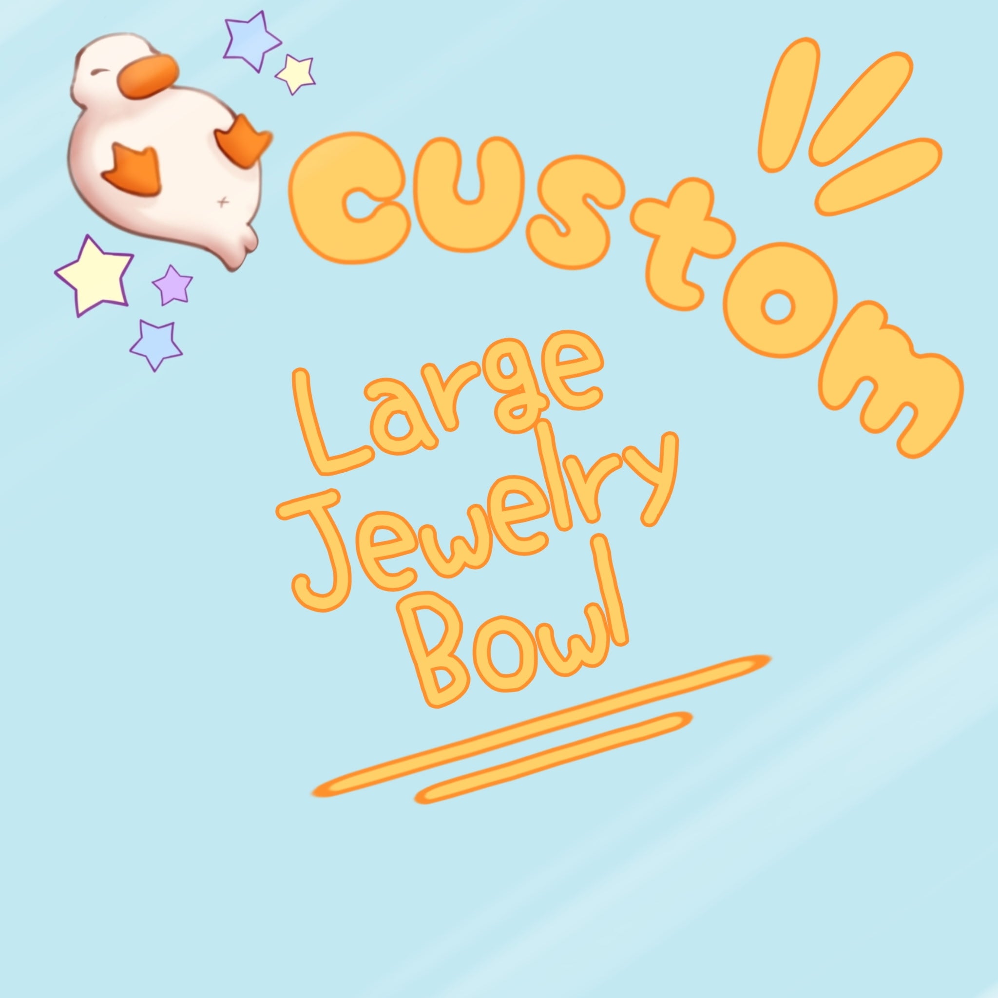 Custom Large Jewelry Bowl
