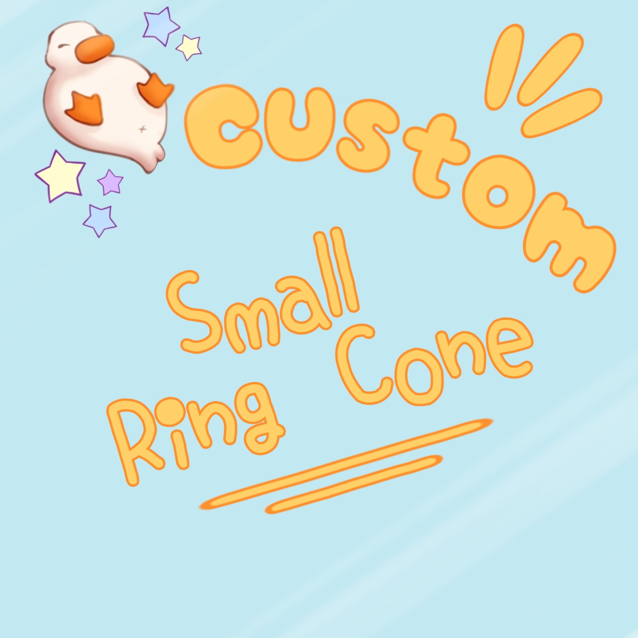 Custom Small Ring Cone